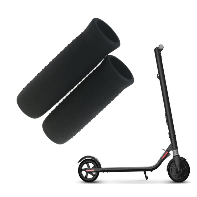 1 paio di copri manubrio in silicone, For Ninebot ES1/ES2/ES3/ES4 (Gray), For Ninebot ES1/ES2/ES3/ES4 (Black), For Ninebot G30 MAX (Black), For Ninebot G30 MAX (Gray)