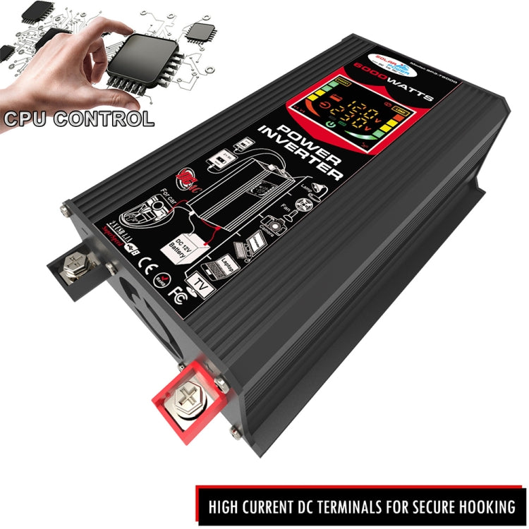 Inverter per generatore solare domestico+regolatore 30A+pannello solare 18W 12V, Black 12V To 220V, Black 12V To 110V, Yellow 12V To 220V, Yellow 12V To 110V