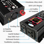 Inverter per generatore solare domestico+regolatore 30A+pannello solare 18W 12V, Black 12V To 220V, Black 12V To 110V, Yellow 12V To 220V, Yellow 12V To 110V