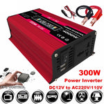 Inverter 300W 12V a 110/220V con regolatore 30A