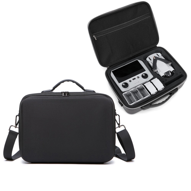 Valigia Zaino Messenger Bag Organizer per DJI MINI 3 PRO, Nylon Black, Pu Diamond Pattern