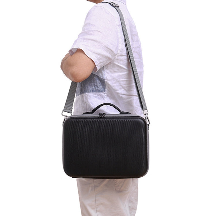 Valigia Zaino Messenger Bag Organizer per DJI MINI 3 PRO, Nylon Black, Pu Diamond Pattern