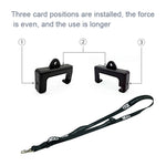 CQT Cordino per telecomando con gancio per DJI Mavic Air 2/2S/Mini 2/Mini 3 Pro, Stile:, Thin Rope, Wide Rope, Only Buckle