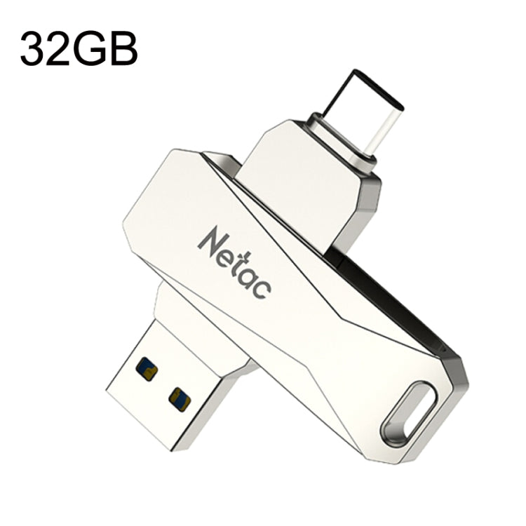 Netac U782C Type-C Dual Interface Computer ad alta velocità USB Flash Drive, 32GB, 64GB, 128GB