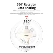 Netac U782C Type-C Dual Interface Computer ad alta velocità USB Flash Drive, 32GB, 64GB, 128GB