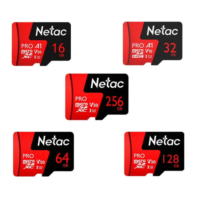 Netac Driving Recorder Videocamera di sorveglianza Scheda di memoria del telefono cellulare, 16GB, 32GB, 64GB, 128GB, 256GB