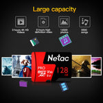 Netac Driving Recorder Videocamera di sorveglianza Scheda di memoria del telefono cellulare, 16GB, 32GB, 64GB, 128GB, 256GB