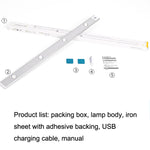 Barra luminosa con sensore per corpo umano Smart LED ultrasottile, lunghezza:, 20cm, 30cm, 40cm