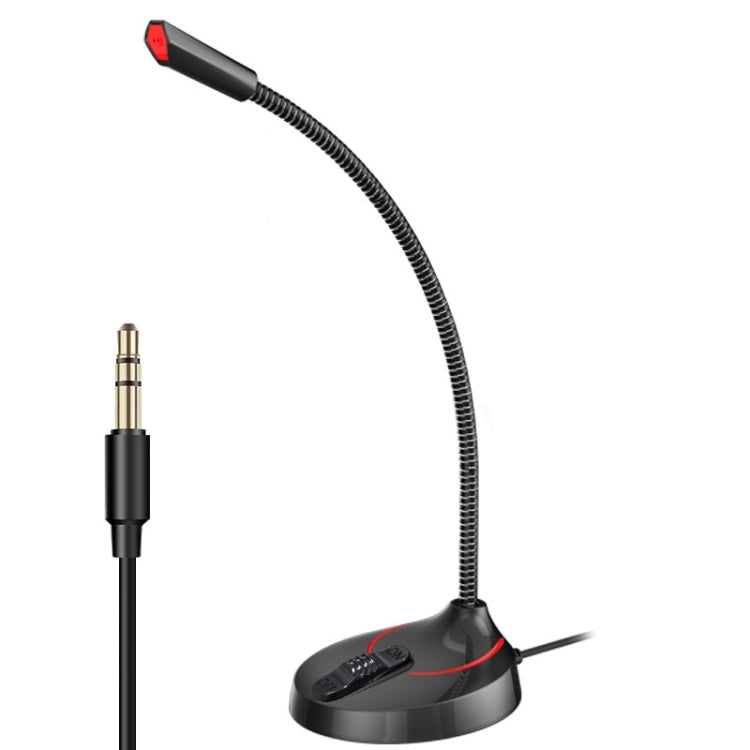 F12 Microfono da tavolo per riunioni con tubo metallico, specifiche:, 3.5 Version (Black), 3.5 Version (White), USB Version (Black)