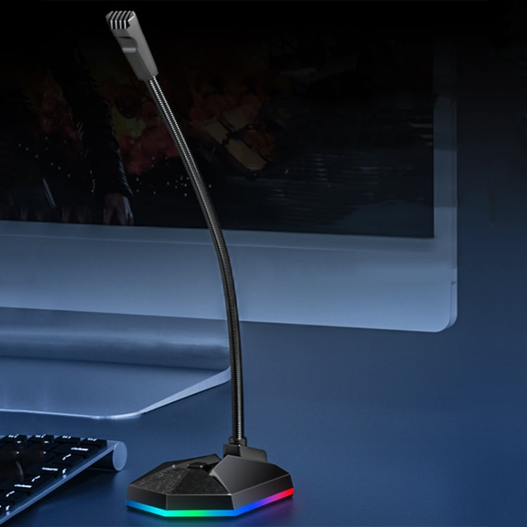 Microfono da tavolo per riunioni con tubo in metallo, specifiche:, 3.5 Version (Black), USB Version (Black)