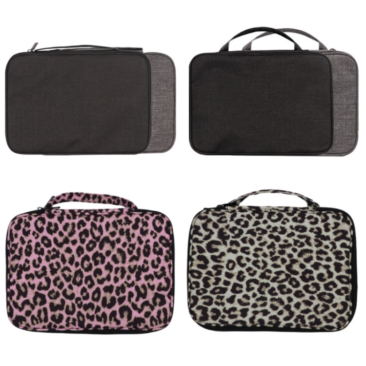 Borsa a tracolla lunga con palmare per Apple Watch, Single Layer (Black), Single Layer (Gray), Double Layer (Black), Double Layer (Gray), Double Layer (Yellow Leopard), Double Layer (Pink Leopard)