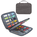 Borsa a tracolla lunga con palmare per Apple Watch, Single Layer (Black), Single Layer (Gray), Double Layer (Black), Double Layer (Gray), Double Layer (Yellow Leopard), Double Layer (Pink Leopard)
