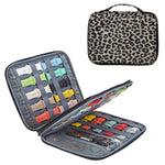 Borsa a tracolla lunga con palmare per Apple Watch, Single Layer (Black), Single Layer (Gray), Double Layer (Black), Double Layer (Gray), Double Layer (Yellow Leopard), Double Layer (Pink Leopard)