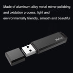 Netac U351 Mini chiavette USB ad alta velocità in metallo, 16GB, 32GB, 64GB, 128GB