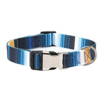 2 pezzi collare con motivo stampato in cotone poliestere stile etnico per animali domestici, dimensioni:, S: 1.5x27-43cm, M: 2.0x32-52cm, L: 2.5x38-61cm