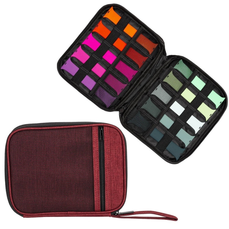 Cavo dati con cinturino Borsa a rete portatile Borsa di archiviazione portatile per Apple Watch, Red, Blue, Purple, Black, Grey, Pink