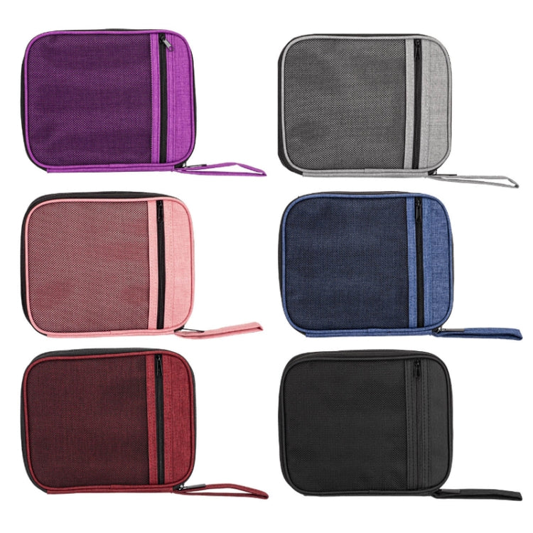 Cavo dati con cinturino Borsa a rete portatile Borsa di archiviazione portatile per Apple Watch, Red, Blue, Purple, Black, Grey, Pink