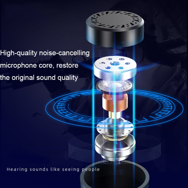 Effetto di illuminazione RGB Microfono da tavolo per computer