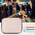 Custodia per accessori per orologi con cinturino in velluto, Blue S, Black S, Pink S, Blue M, Black M, Pink M, Blue L, Black L, Pink L