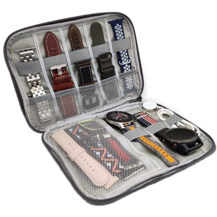 Borsa da viaggio per cavi dati con cinturino portatile, Red, Purple, Grey, Navy Blue, Black