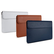 Borsa per laptop in pelle PU08DZ con funzione di supporto, 13.3 inches, 14.1-15.4 inches