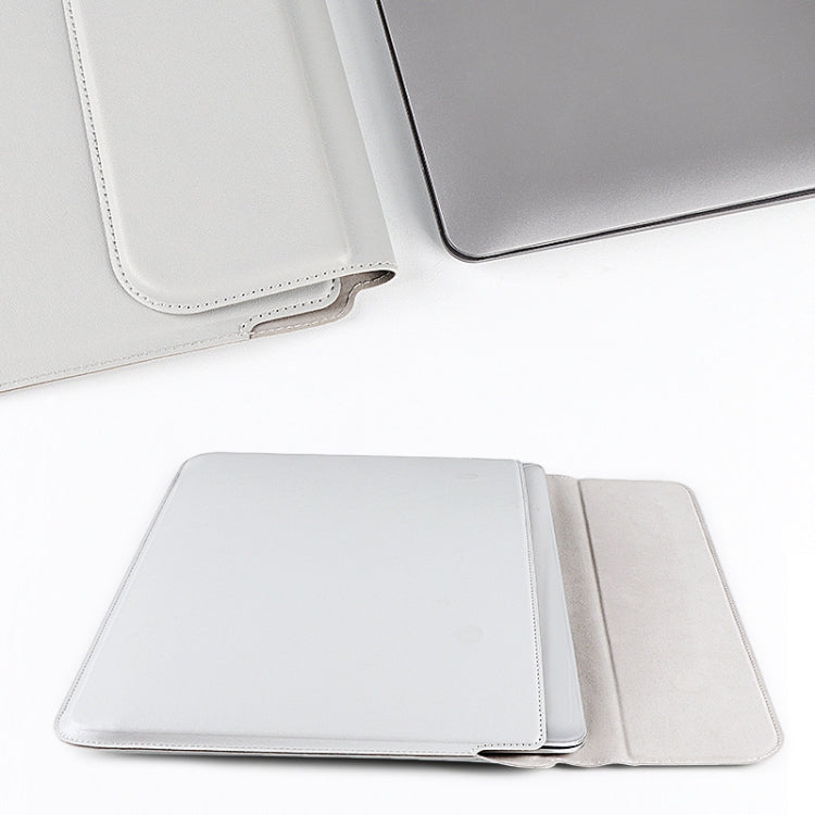 Borsa per laptop in pelle PU08DZ con funzione di supporto, 13.3 inches, 14.1-15.4 inches