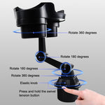 Portabicchieri per auto portapiatti portapiatti portacellulare girevole, Car Water Cup Holder