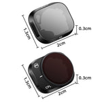 RCSTQ Accessori per filtri regolabili in lega di alluminio per DJI Mini 3 Pro, stile:, UV, CPL, ND8, ND16, ND32, ND64, 4 In 1 Set, 6 In 1 Set