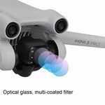 RCSTQ Accessori per filtri regolabili in lega di alluminio per DJI Mini 3 Pro, stile:, UV, CPL, ND8, ND16, ND32, ND64, 4 In 1 Set, 6 In 1 Set