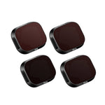 RCSTQ Accessori per filtri regolabili in lega di alluminio per DJI Mini 3 Pro, stile:, UV, CPL, ND8, ND16, ND32, ND64, 4 In 1 Set, 6 In 1 Set