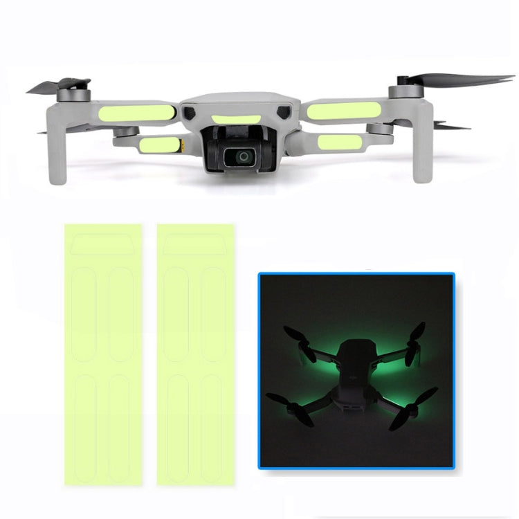 2 adesivi luminosi per DJI Mavic Mini e Mini 3 Pro