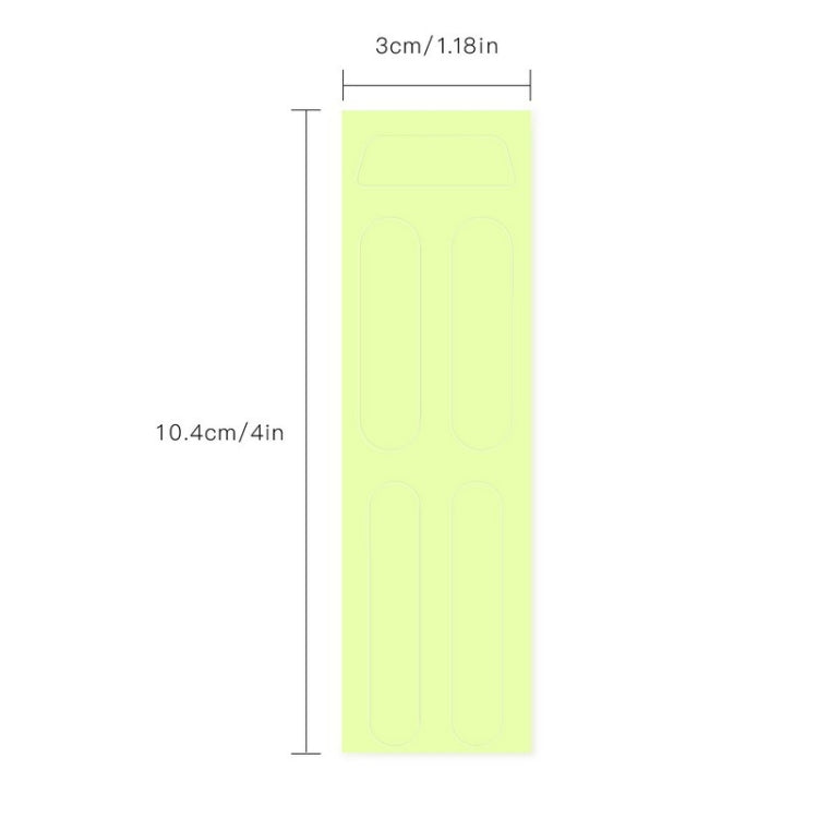 2 adesivi luminosi per DJI Mavic Mini e Mini 3 Pro