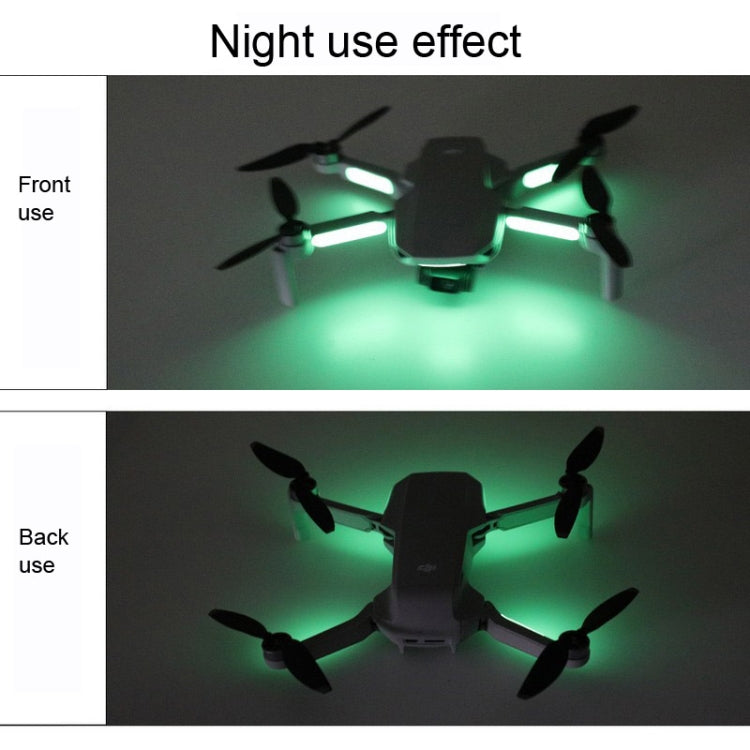 2 adesivi luminosi per DJI Mavic Mini e Mini 3 Pro