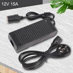 Convertitore di alimentazione da 220 V a 12 V 10A15A Adattatore di alimentazione da auto a casa, tipo di spina:, 15A US Plug, 15A EU Plug, 15A UK Plug