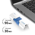 Netac U905 USB 3.0 ad alta velocità per computer musicale retrattile USB Flash Drive, 16GB, 32GB, 64GB, 128GB, 256GB