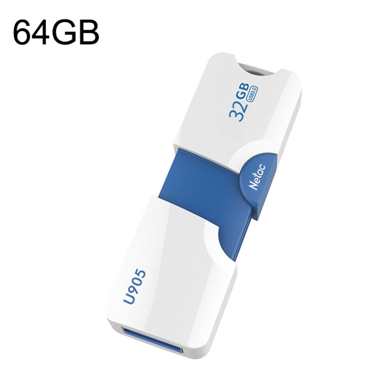 Netac U905 USB 3.0 ad alta velocità per computer musicale retrattile USB Flash Drive, 16GB, 32GB, 64GB, 128GB, 256GB