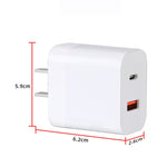 Caricabatterie 30W doppia porta nitruro di gallio per DJI Mini 2/