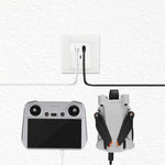 Caricabatterie 30W doppia porta nitruro di gallio per DJI Mini 2/