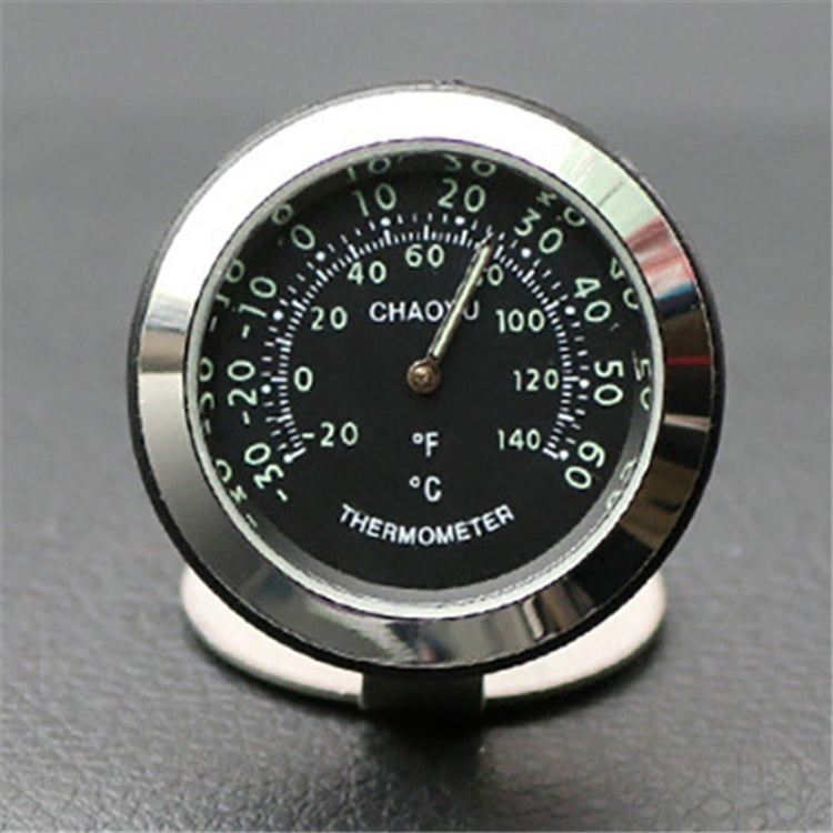 Ornamenti in metallo per termometro per auto con luce notturna, Gold Thermometer, Black Thermometer, Blue Thermometer