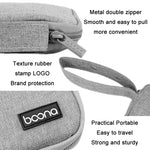 Boona Smart Watch Strap Data Cable Custodia portatile per Apple Watch, Small (Gray), Small (Black), Large (Gray), Large (Black)