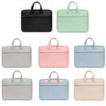 Borsa per laptop con apertura completa in pelle PU Baona BN-Q006, For 11/12 inches, For 13/13.3/14 inches