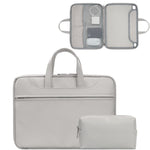 Borsa per laptop con apertura completa in pelle PU Baona BN-Q006, For 11/12 inches, For 13/13.3/14 inches