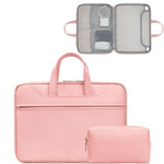 Borsa per laptop con apertura completa in pelle PU Baona BN-Q006, For 11/12 inches, For 13/13.3/14 inches