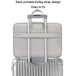 Borsa per laptop con apertura completa in pelle PU Baona BN-Q006, For 15/15.6 inches, For 16/17 inches