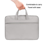 Borsa per laptop con apertura completa in pelle PU Baona BN-Q006, For 15/15.6 inches, For 16/17 inches