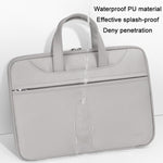 Borsa per laptop con apertura completa in pelle PU Baona BN-Q006, For 11/12 inches, For 13/13.3/14 inches