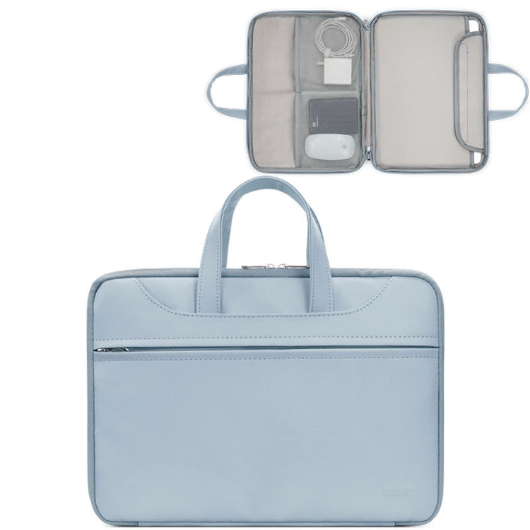 Borsa per laptop con apertura completa in pelle PU Baona BN-Q006, For 15/15.6 inches, For 16/17 inches