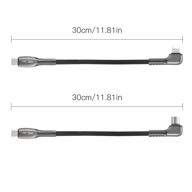 Cavo dati cavo custodia in lega di alluminio per DJI Mavic 3/Mini 3 Pro/Air 2S/Mini 2, stile:, 8 Pin, Type-C