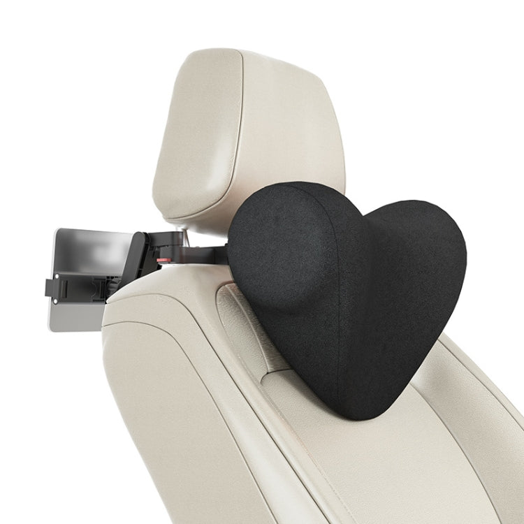 A09 Poggiatesta per seggiolino auto Memory Foam Comodo cuscino per il collo, stile:, With Stand (Black), With Stand  (White), With Stand  (Orange), With Stand  (Pink), With Stand  (Coffee), With Stand  (Blue), With Stand  (Gray), Without Stand (Black) ...