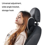 A09 Poggiatesta per seggiolino auto Memory Foam Comodo cuscino per il collo, stile:, With Stand (Black), With Stand  (White), With Stand  (Orange), With Stand  (Pink), With Stand  (Coffee), With Stand  (Blue), With Stand  (Gray), Without Stand (Black) ...